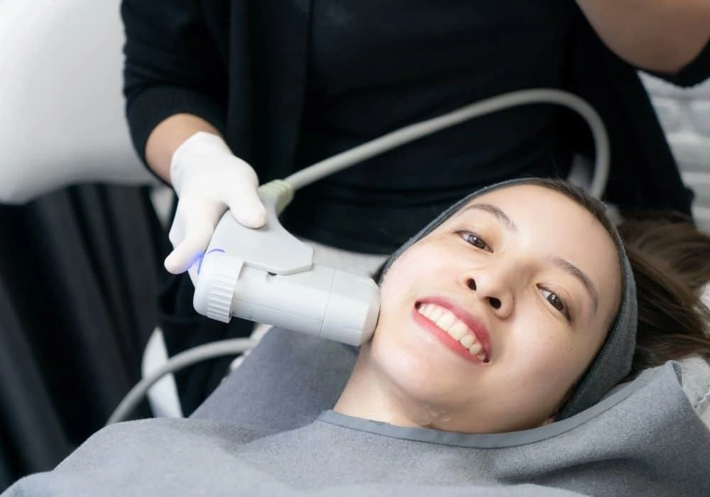 HIFU treatment Hampton Wick in progress