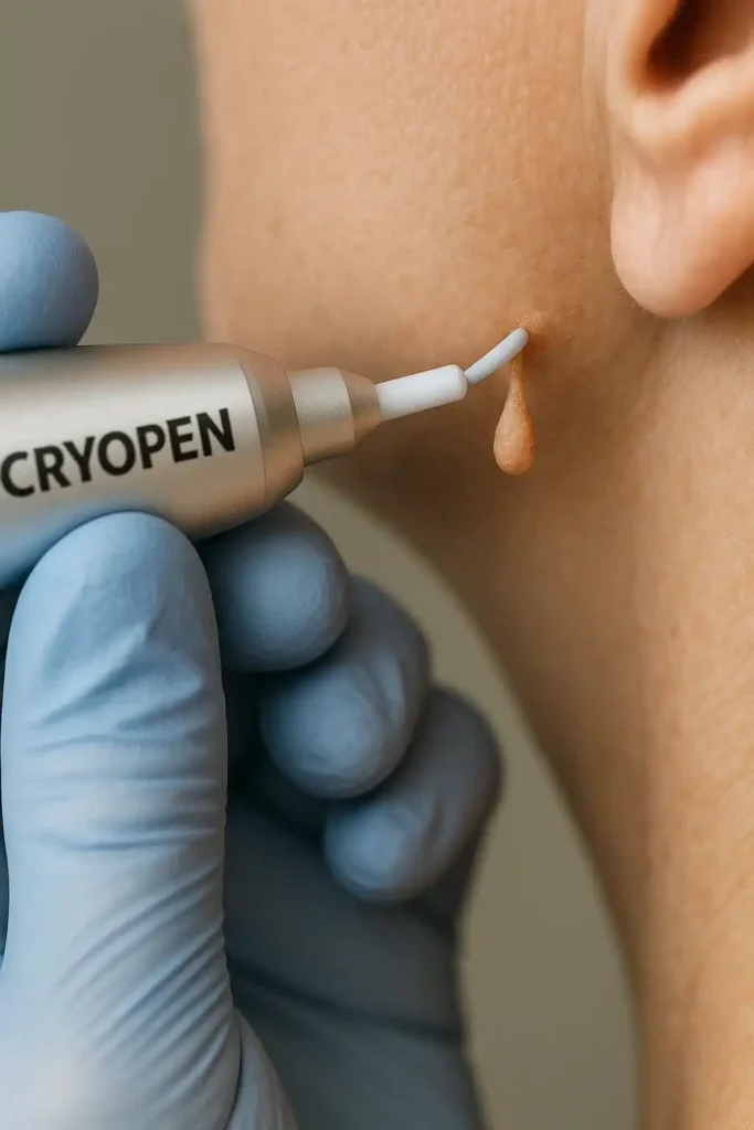 Cryopen for skin tags removal Hampton Wick speak to our team today!