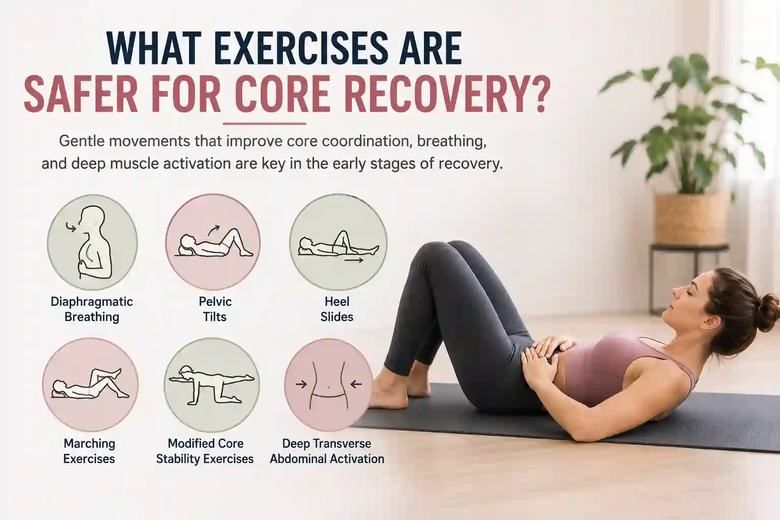 What Exercises Are Safer for Core Recovery Hampton Wick